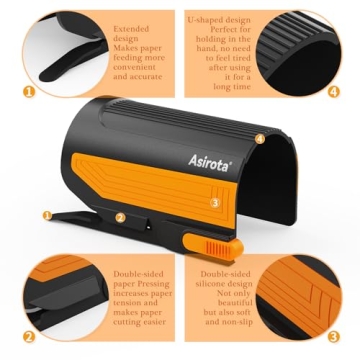 Wrapping Paper Cutter with 3 Blades for Easy Gift Wrapping