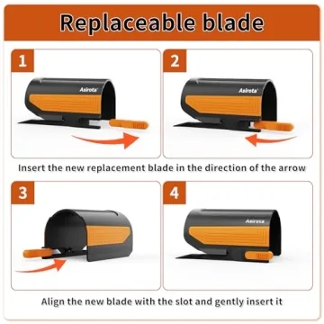 Wrapping Paper Cutter with 3 Blades for Easy Gift Wrapping