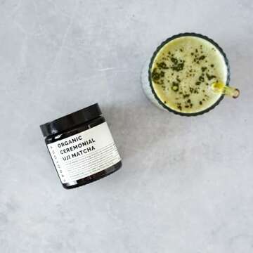 Erbology 100% Organic Ceremonial Grade Matcha - Energizing Green Tea from Kyoto