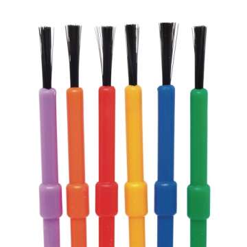 Colorations 144WB Paint Brushes - Versatile Set for Kids' Projects, Art, and Crafts