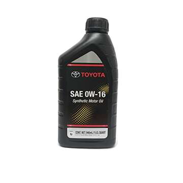 Genuine Genuine Toyota 0W16 Synthetic Oil 1qt 00279-16QTE