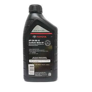 Genuine Genuine Toyota 0W16 Synthetic Oil 1qt 00279-16QTE