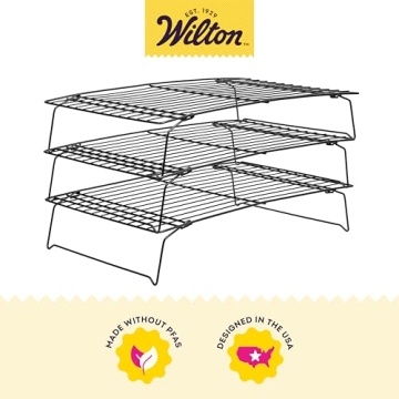 Wilton 3-Tier Non-Stick Cooling Rack - Space Saver