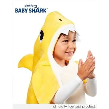 Rubies Toddler Baby Shark Costume for Themed Parties and Halloween, Multi, Toddler US
