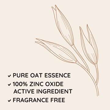 Aveeno Protect + Soothe Mineral Sunscreen Stick for Sensitive Skin, SPF 50, Water-Resistant for 80 minutes, Face & Body Sunscreen with Zinc Oxide & Oat, Fragrance-Free, Travel Size, 1.5 OZ