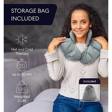 GENIANI Microwavable Heating Pad for Pain Relief