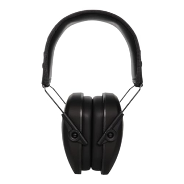Walker's Razor Slim Earmuff - Low-Profile Black Design