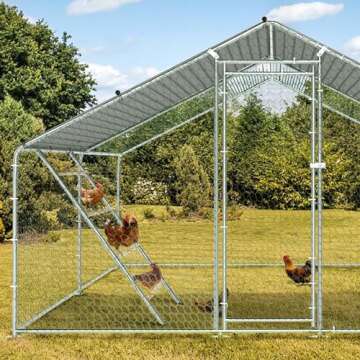 BESBLEE Chicken Coop Roosting Perch Essentials：Perfect for Backyard Poultry, Easy Installation &,Farm Roost Toys for Chickens (55' L x 40' W)