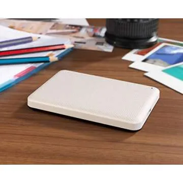 Toshiba Canvio Advance 2TB Portable External Hard Drive USB 3.0, White - HDTCA20XW3AA