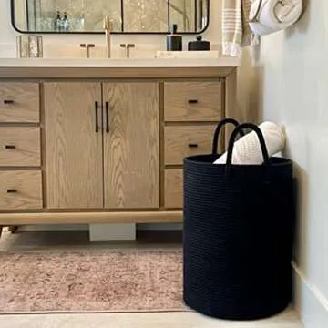 Goodpick Laundry Basket – Versatile Woven Storage Bin