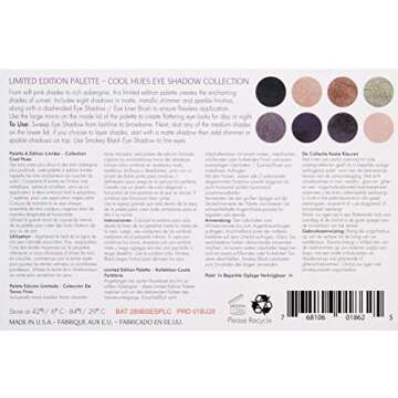 Sorme Cosmetics Eyeshadow Palette - 8 Cool Hues