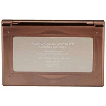 Sorme Cosmetics Eyeshadow Palette - 8 Cool Hues