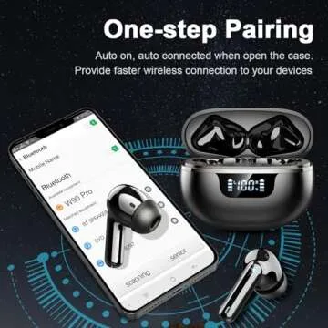 Bluetooth 5.4 Wireless Earbuds with 40H Playtime