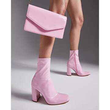 Stylish Steve Madden Pink Lynden Ankle Boot for Women