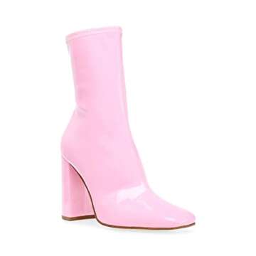 Stylish Steve Madden Pink Lynden Ankle Boot for Women