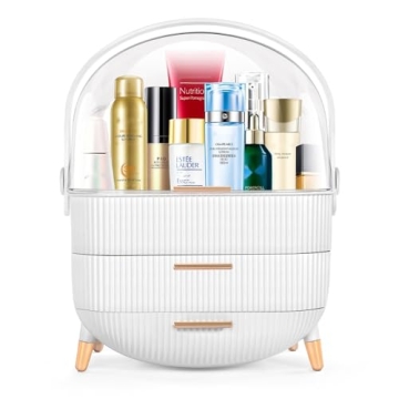 Portable Makeup Organizer for Students and Beauty Lovers