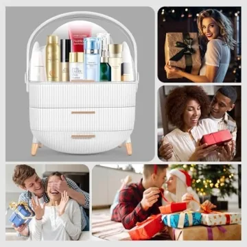 Portable Makeup Organizer for Students and Beauty Lovers