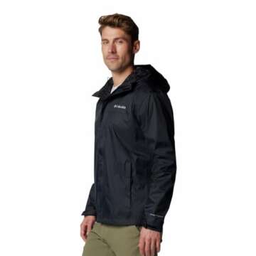 Columbia Men's Watertight II Jacket, 2024 Black, Large