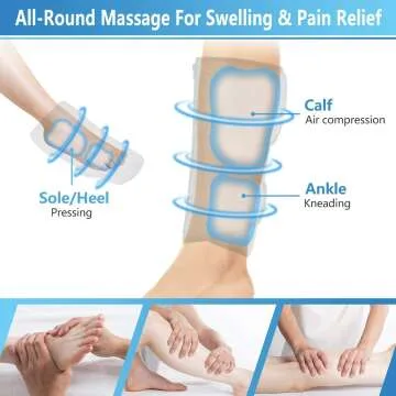 CINCOM Wireless Leg Massager for Pain Relief