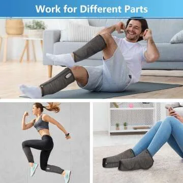 CINCOM Wireless Leg Massager for Pain Relief