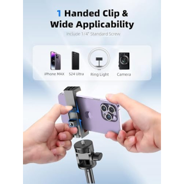 Kaiess 62" Tripod for iPhone - Versatile Selfie Stick