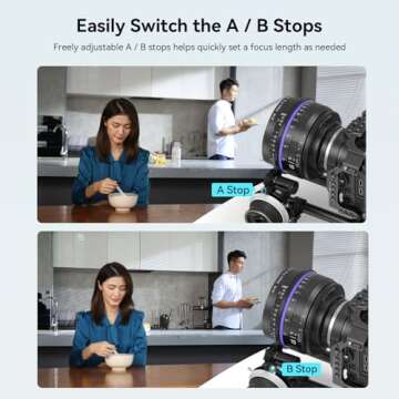 SmallRig Mini Follow Focus - Precision Control for Filmmakers