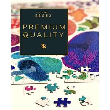 Elena Essex 1000 Piece Puzzle for Adults - Woodland Magic | Jigsaw Puzzles 1000 Pieces | Mushroom Toadstool Nature Wildlife Puzzle | 28x20inches