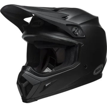 Bell Moto MX-9 MIPS Matte Black Helmet for Riders