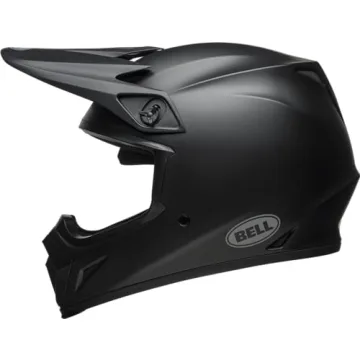 Bell Moto MX-9 MIPS Matte Black Helmet for Riders