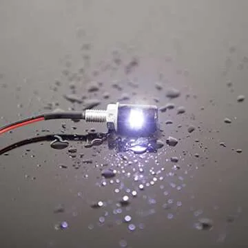 CZC AUTO License Plate Light 12V Bright White LED