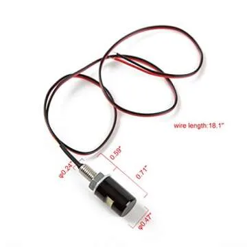 CZC AUTO License Plate Light 12V Bright White LED