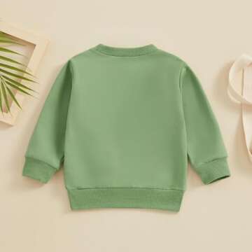 Lucky St. Patrick's Day Sweatshirt for Toddlers