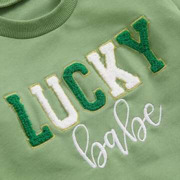 Lucky St. Patrick's Day Sweatshirt for Toddlers