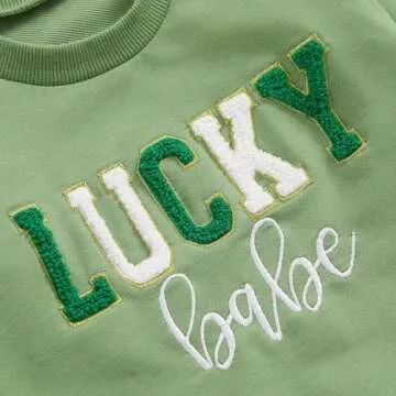 Lucky St. Patrick's Day Sweatshirt for Toddlers
