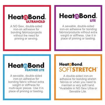 HeatnBond Lite Iron-On Adhesive for Seamless Crafting