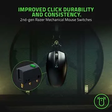 Razer Orochi V2 Mobile Wireless Gaming Mouse: Ultra Lightweight - 2 Wireless Modes - Up to 950hrs Battery Life - Mechanical Mouse Switches - 5G Advanced 18K DPI Optical Sensor - Classic Black