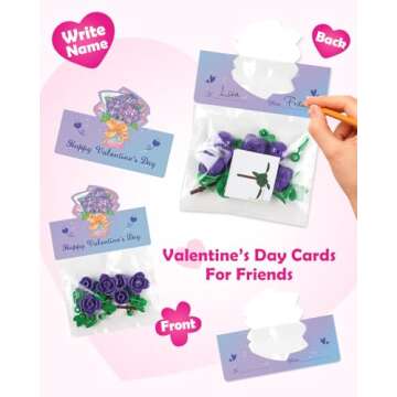 Voplintra Kids Bouquet Building Blocks Set for Creativity