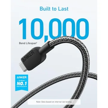 Anker USB to USB C Charger Cord - Durable & Reliable 2 Pack