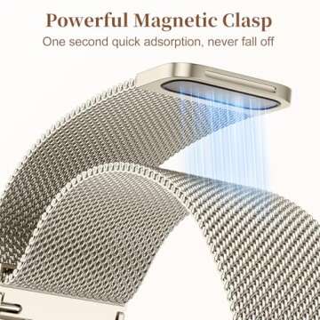 Stylish Getino Apple Watch Mesh Loop Band for Women