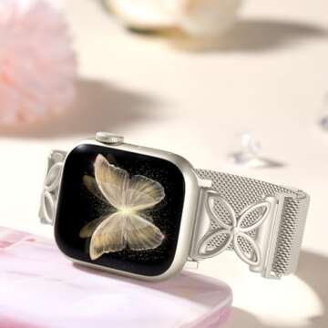 Stylish Getino Apple Watch Mesh Loop Band for Women