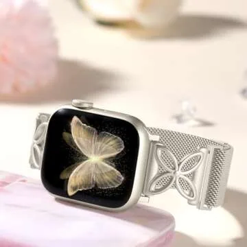 Stylish Getino Apple Watch Mesh Loop Band for Women