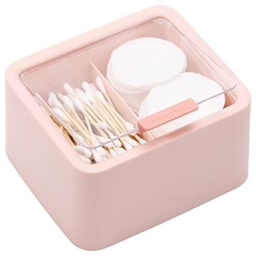 Stylish Tecbeauty Q-tips Holder Dispenser for Organized Storage