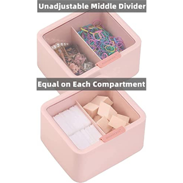 Stylish Tecbeauty Q-tips Holder Dispenser for Organized Storage