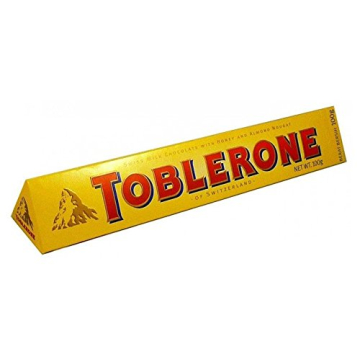 Toblerone Milk Chocolate with Honey 12 Bars Gifts