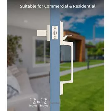 Elegant Satin Nickel Front Entry Handle for Every Home