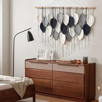 Weldomcor Macrame Tapestry Handmade Wall Art Decor