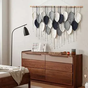 Weldomcor Macrame Tapestry Handmade Wall Art Decor