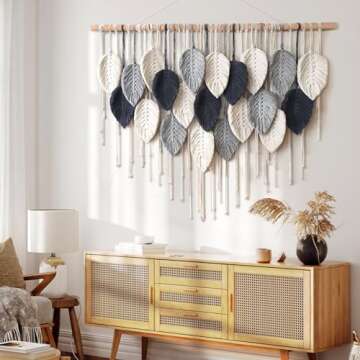 Weldomcor Macrame Tapestry Handmade Wall Art Decor