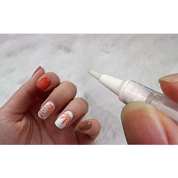 MOTYYA 5 Pack Twist Pens for Nail & Lip Application