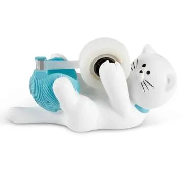 Cute Kitty Cat Tape Dispenser - Fun & Functional